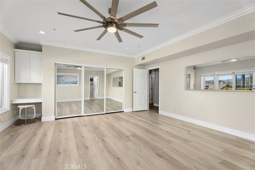 22 Cresta Del Sol San Clemente, CA 92673 - Photo 37 of 70 Second Bedroom with built-in desk and large closet.