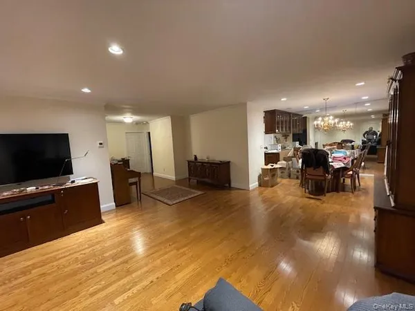 a kitchen with a stove and a refrigerator