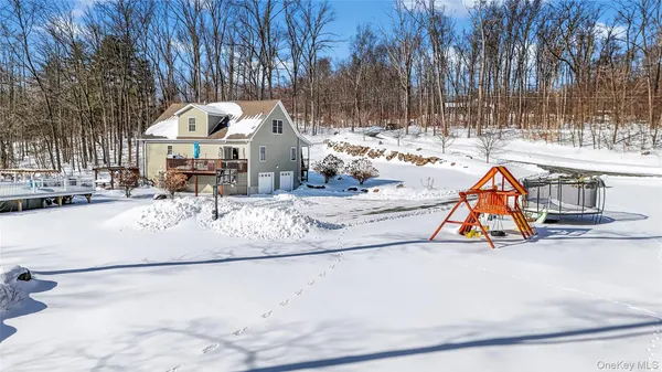 a view of outdoor space with seating