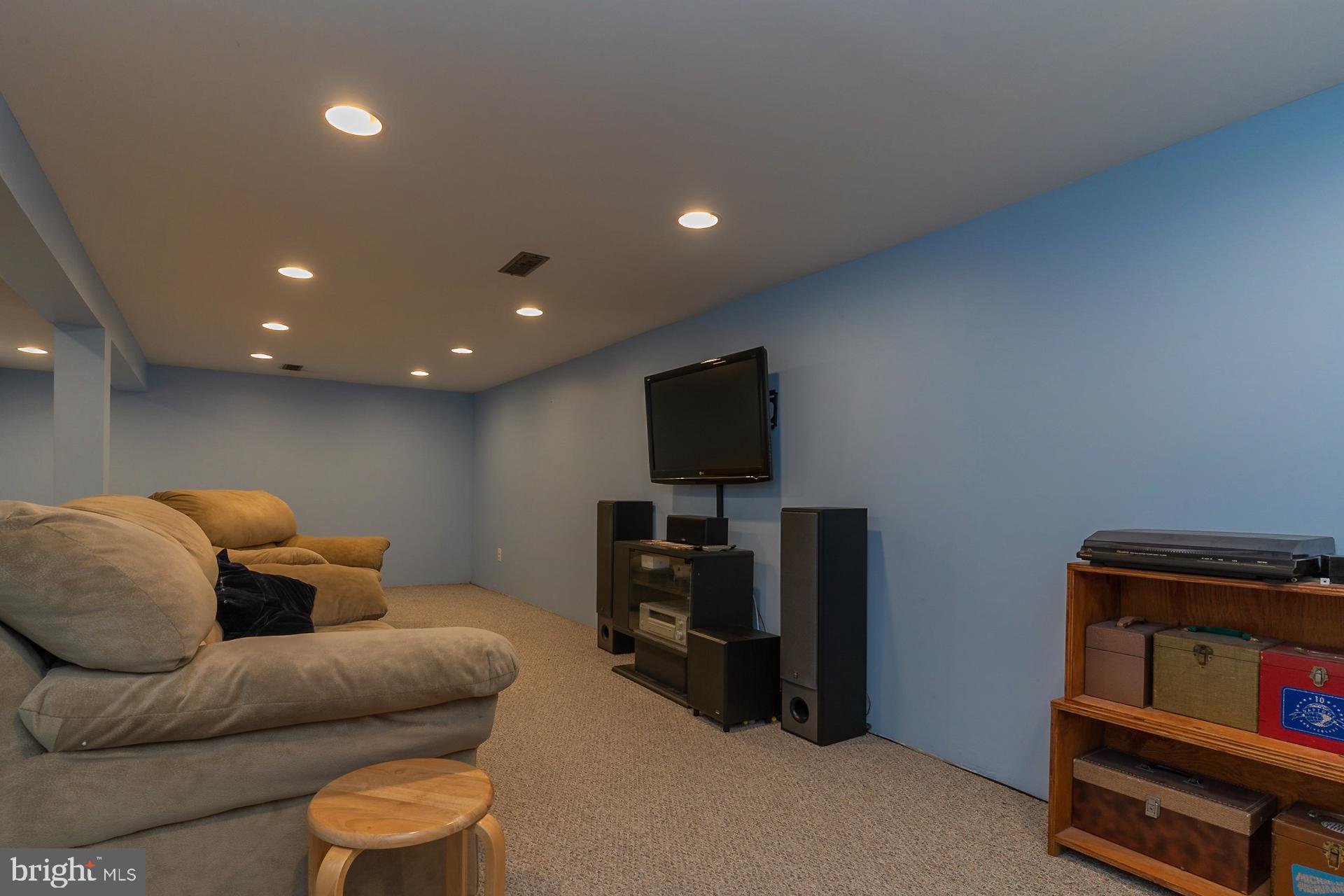 929 Thornton Road Boothwyn, PA 19061 - Photo 24 of 36 Downstairs den and home theater