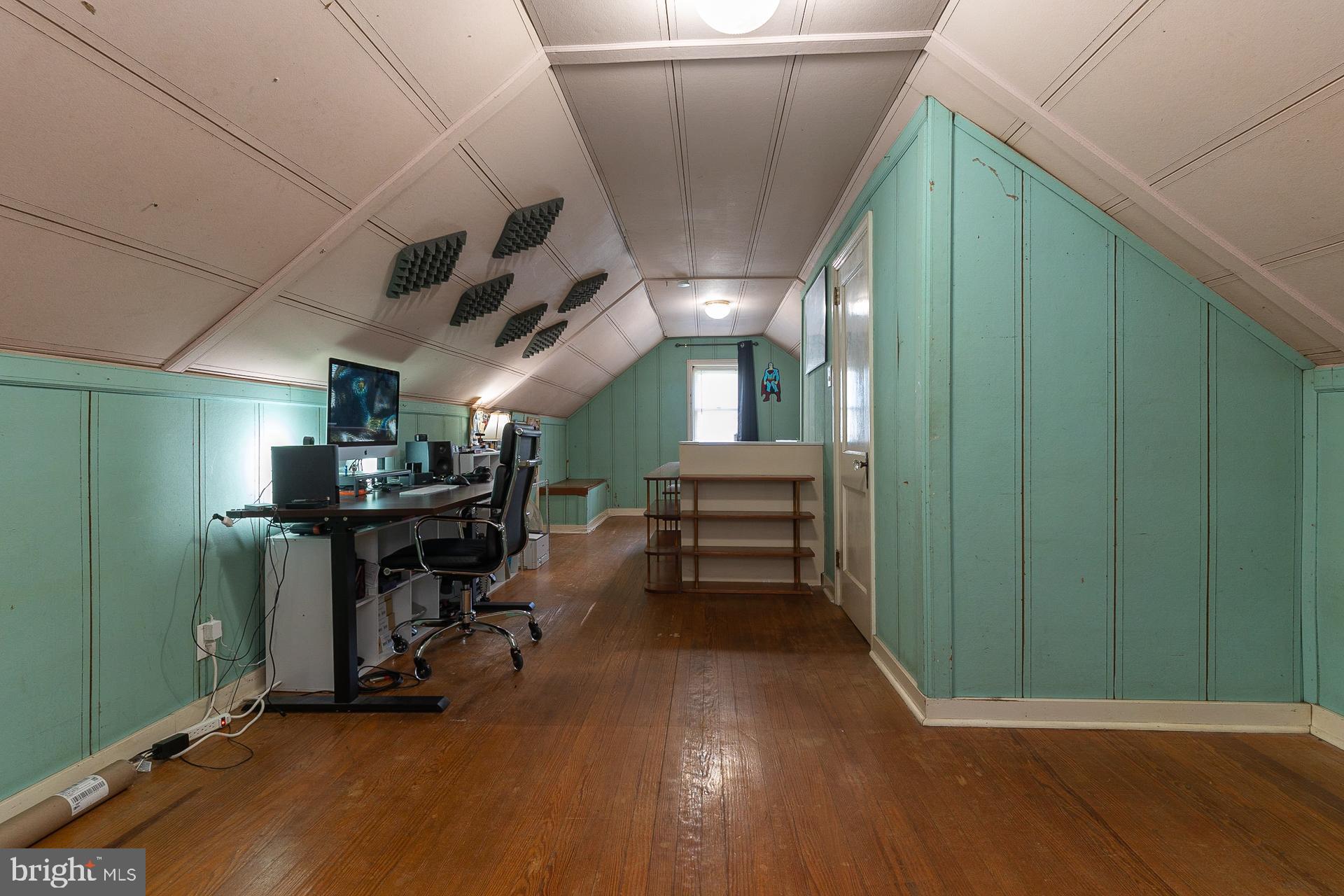 929 Thornton Road Boothwyn, PA 19061 - Photo 28 of 36 3rd bedroom - office, hardwood floors