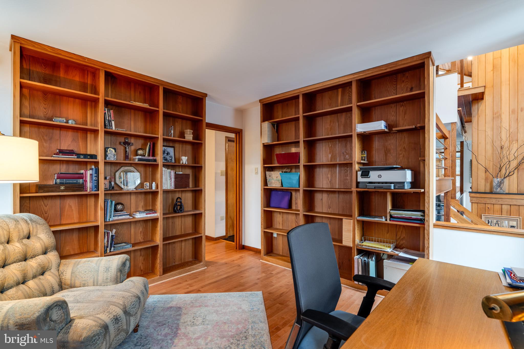725 Laurel Ridge Road Reinholds, PA 17569 - Photo 33 of 101 a view of a livingroom with workspace and a bookshelf