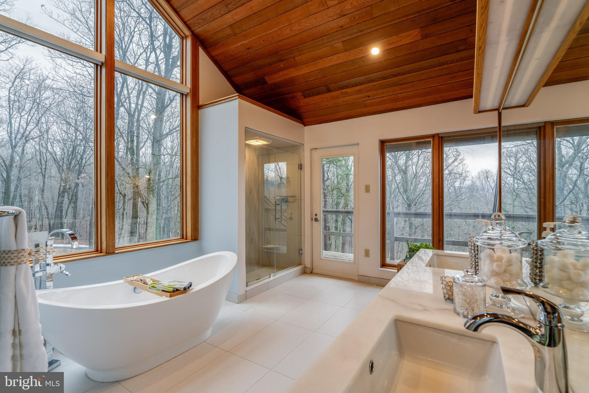 725 Laurel Ridge Road Reinholds, PA 17569 - Photo 52 of 101 a spacious bathroom with a large tub and large windows