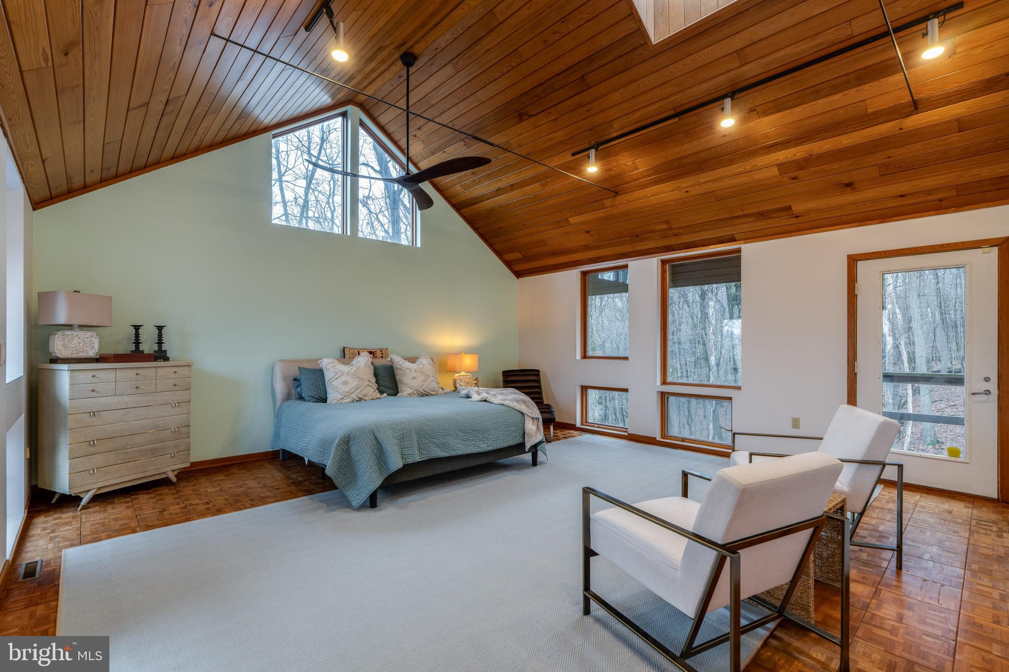 725 Laurel Ridge Road Reinholds, PA 17569 - Photo 56 of 101 Immense primary suite with teak parquet floors