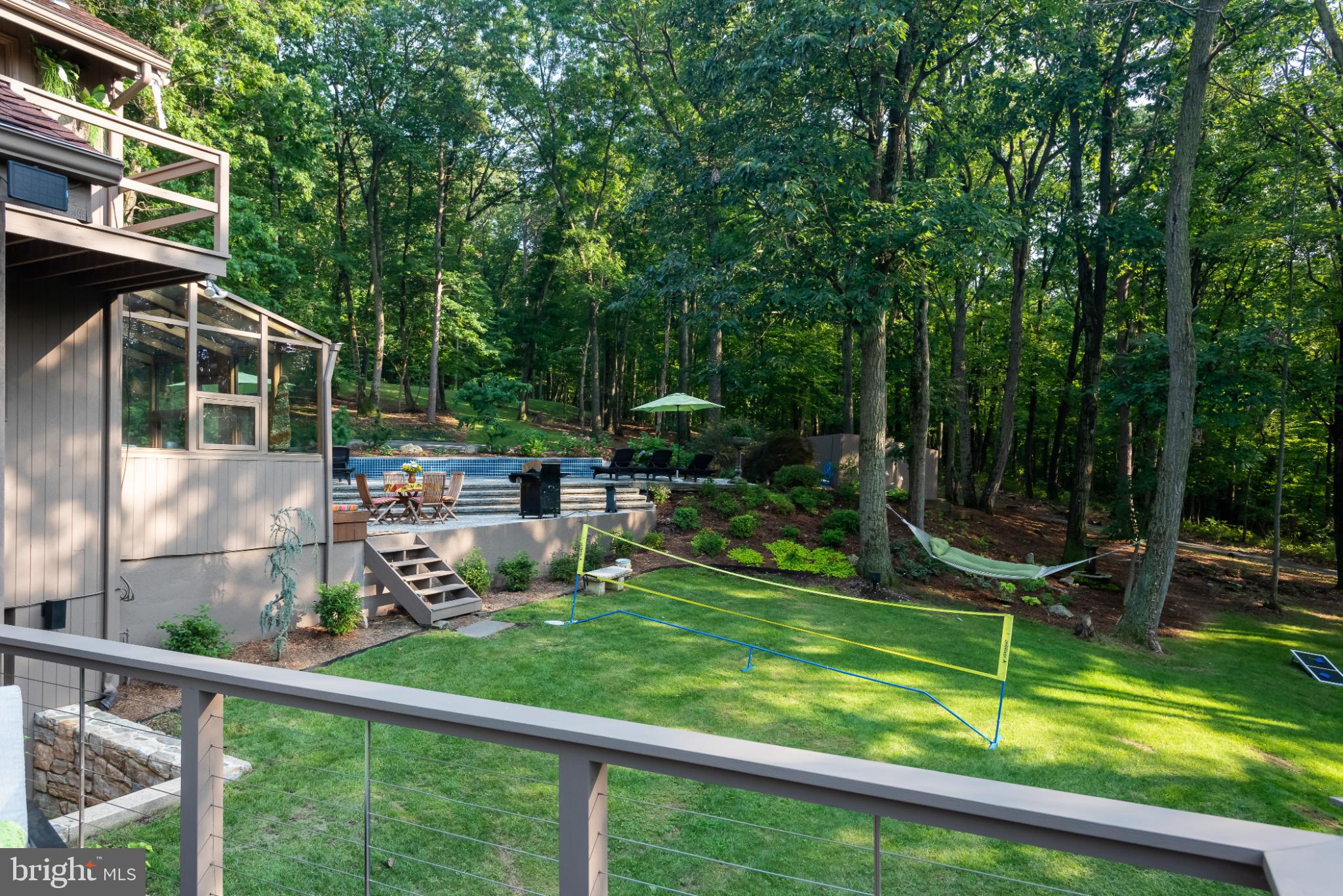 725 Laurel Ridge Road Reinholds, PA 17569 - Photo 90 of 101 a view of a chair and tables in the backyard