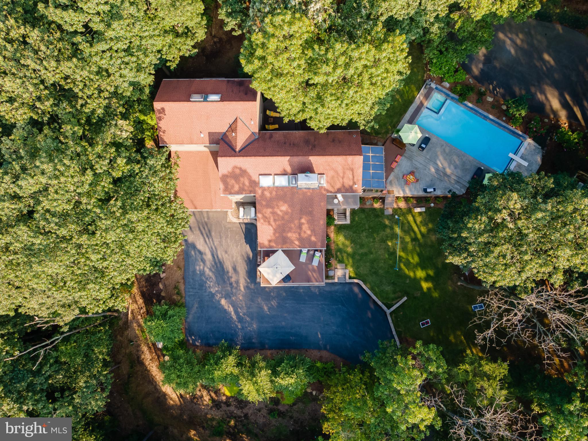 725 Laurel Ridge Road Reinholds, PA 17569 - Photo 95 of 101 an aerial view of a house with a garden