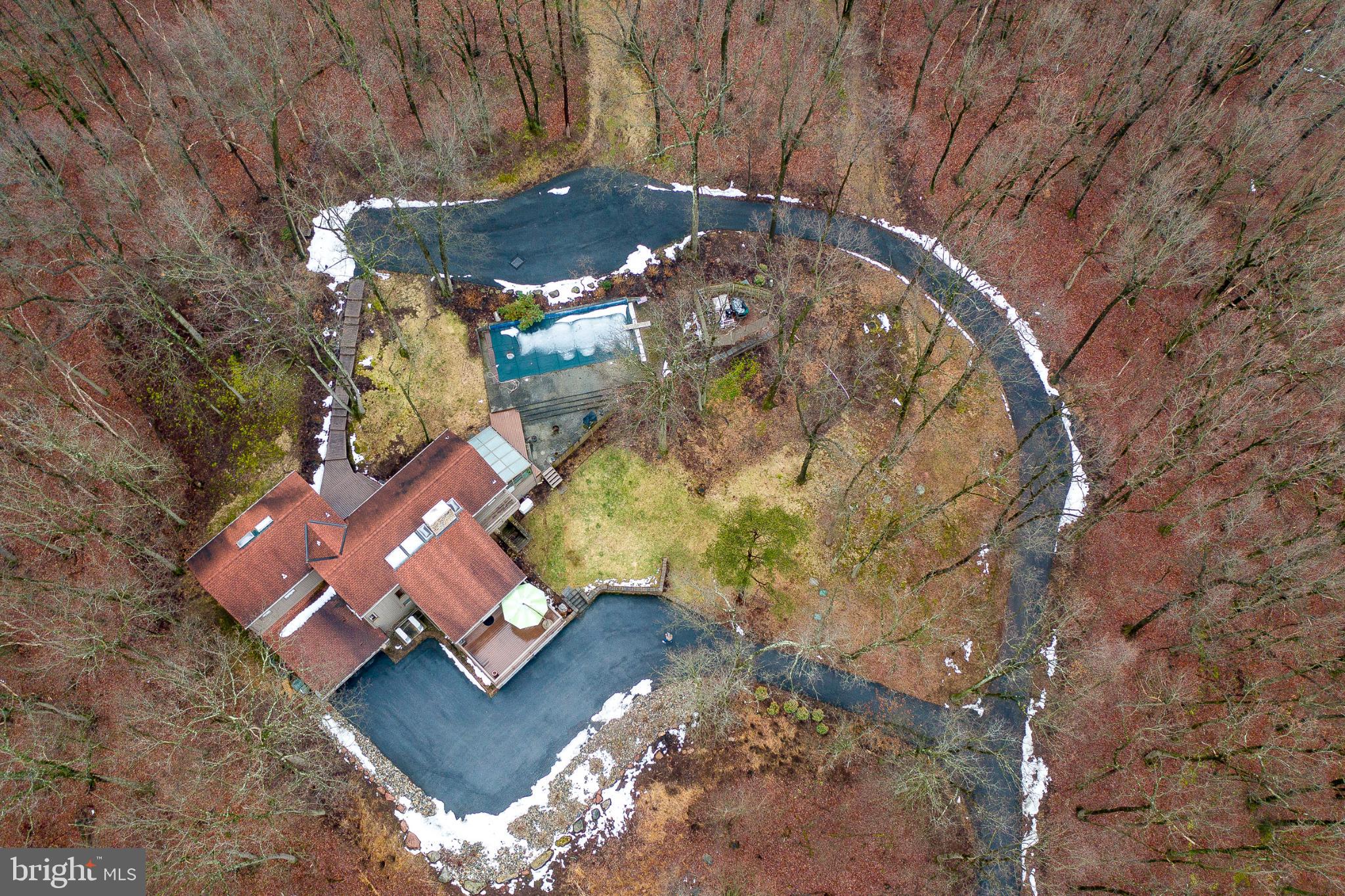 725 Laurel Ridge Road Reinholds, PA 17569 - Photo 100 of 101 an aerial view of a house with a yard