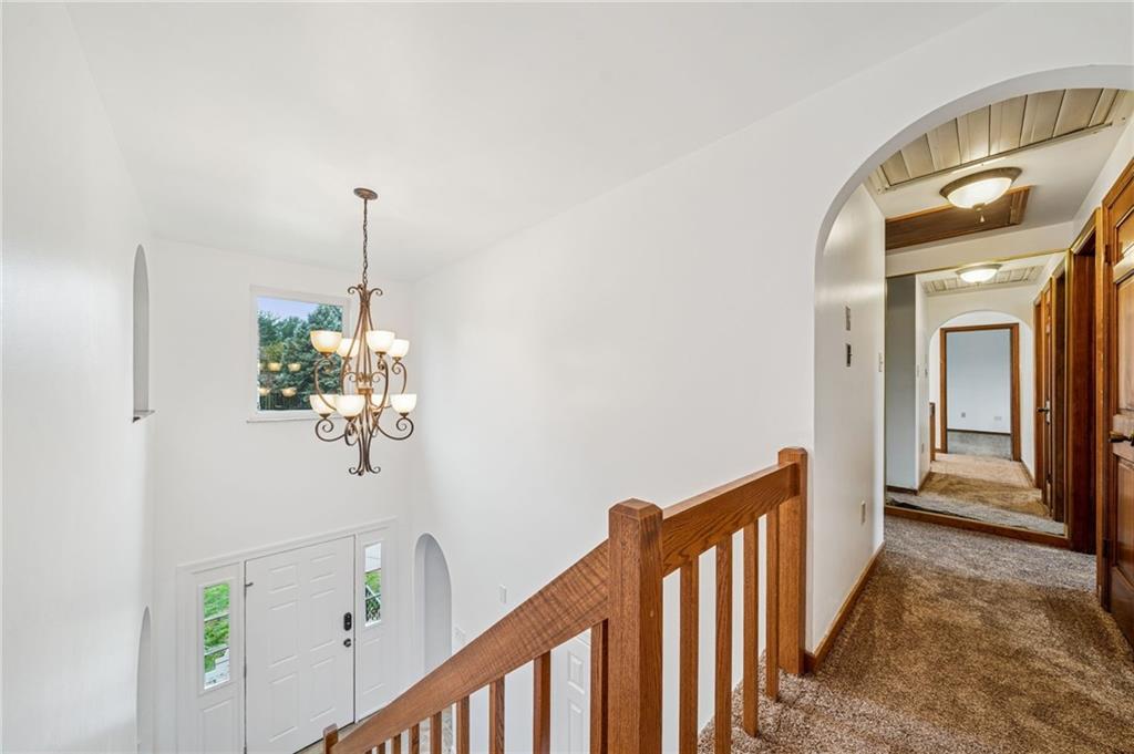 214 Ridgeview Drive Wexford, PA 15090 - Photo 20 of 43 a view of a hallway view with staircase