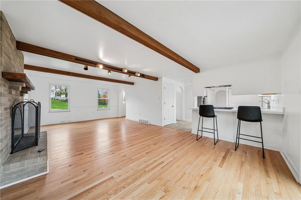 214 Ridgeview Drive Wexford, PA 15090 - Photo 4 of 43 a view of kitchen with furniture and wooden floor
