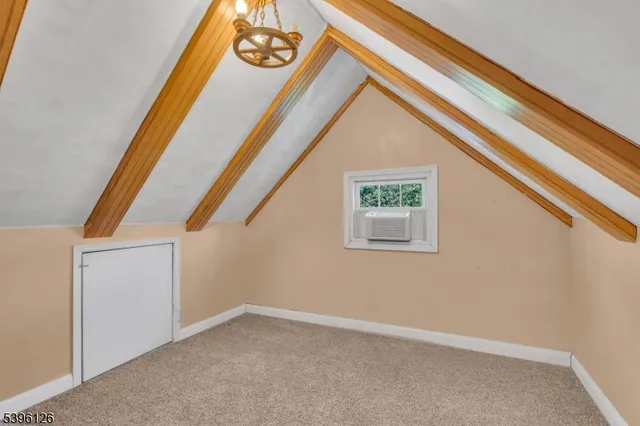 a view of an front door