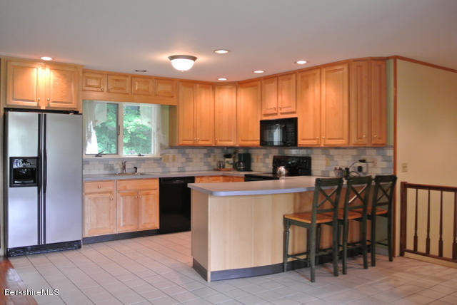 455 Spring Street Lee, MA 01238 - Photo 10 of 17 KITCHEN WITH BREAKFAST BAR