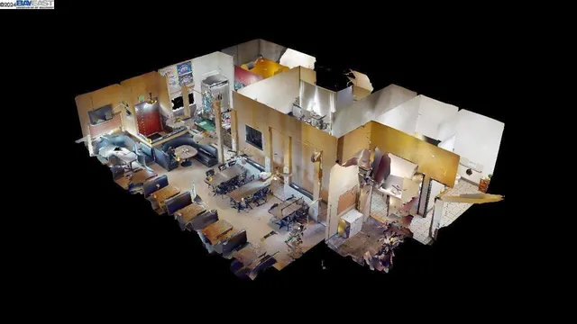 a view of gym equipment and living room