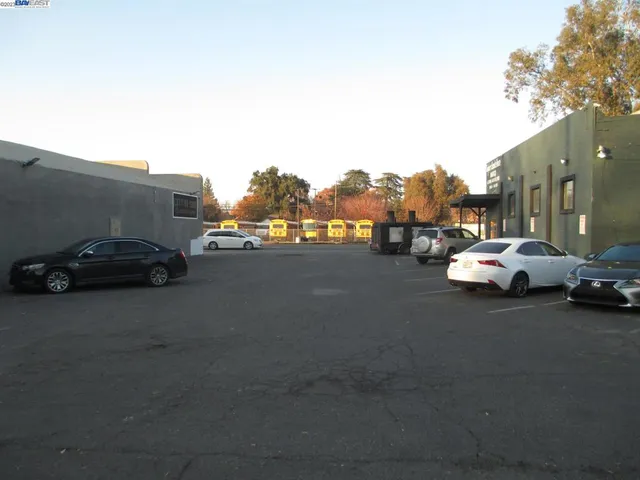 a view of a car garage