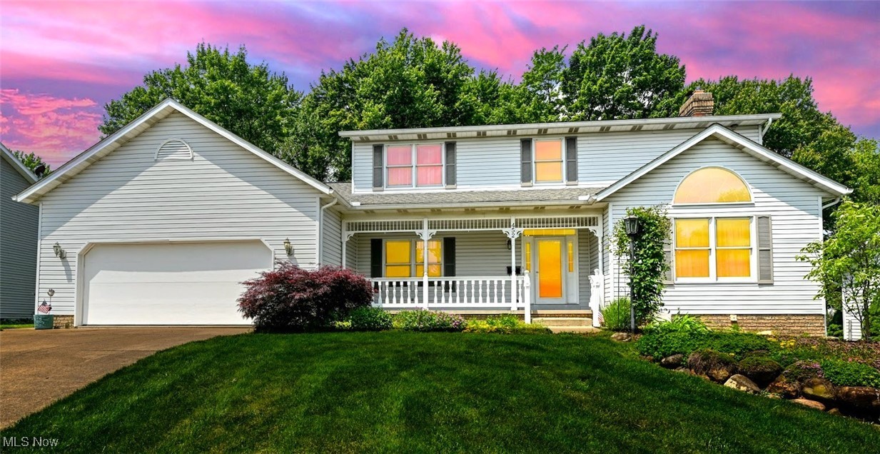 452 Herbert Road Akron, OH 44312 - Photo 2 of 48 *WELCOME HOME TO THIS GORGEOUS COLONIAL IN ELLET FEATURING 4,100+ SQ. FT OF FINISHED LIVING SPACE, 4 BDRMS, 4 FULL BATHRMS, FIN BASEMENT, ATTACHED GARAGE ON .30 ACRES OF LAND! ~