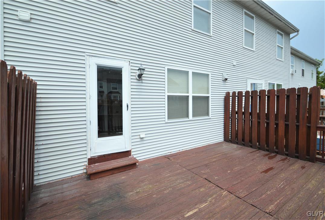 308 Mickley Road Whitehall, PA 18052 - Photo 39 of 43 a view of a deck with a backyard