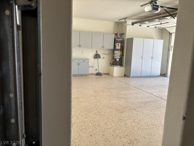 2866 Shimmering Bay Street Laughlin, NV 89029 - Photo 3 of 32 Functional garage with ample storage, featuring durable epoxy flooring.