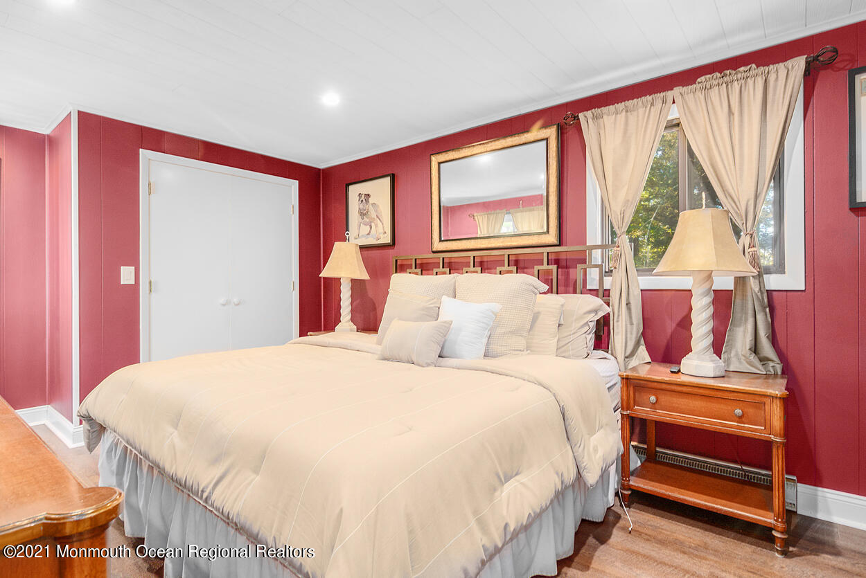 308 New Road Montague, NJ 07827 - Photo 20 of 27 a bedroom with a bed and a large window