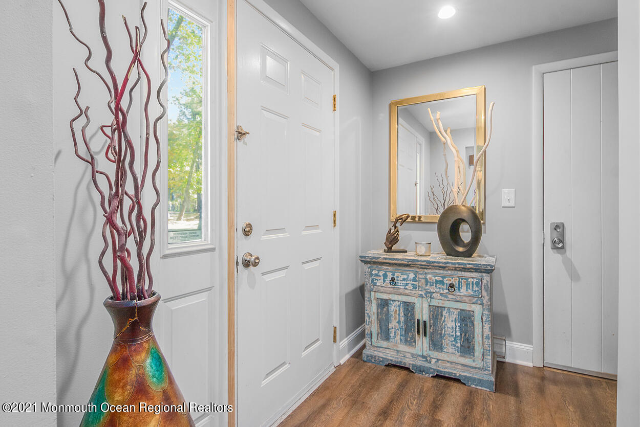 308 New Road Montague, NJ 07827 - Photo 3 of 27 a view of an entryway with wooden floor