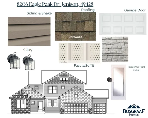 $639,900 | 8206 Eagle Peak Drive, Jenison, MI 49428