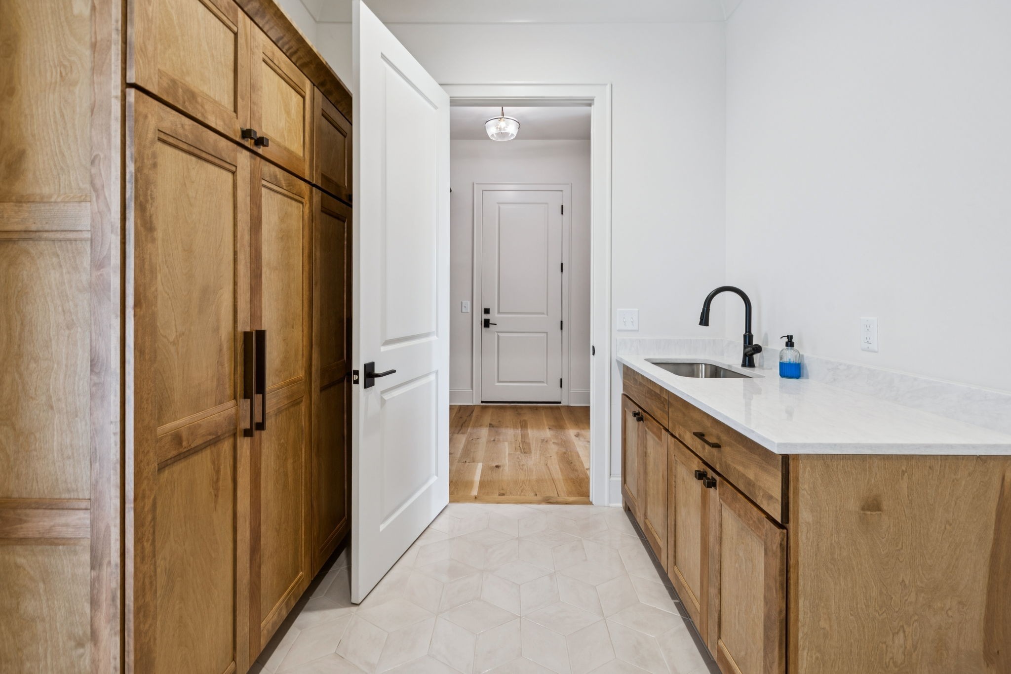 2245 Skinner Road Arrington, TN 37014 - Photo 50 of 98 a bathroom with a double vanity sink and mirror