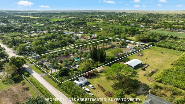 a view of outdoor space with garden