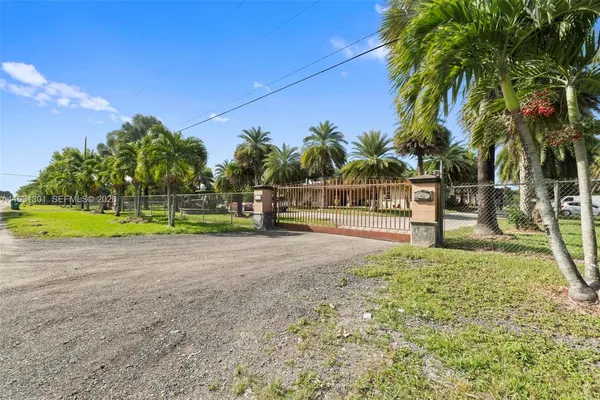 a view of outdoor space with garden