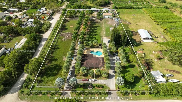 a view of lake with green space