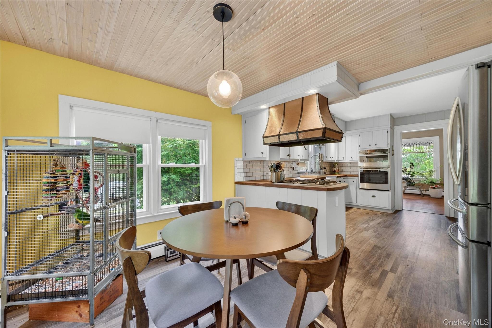 10 Edwin Road Poughkeepsie, NY 12603 - Photo 17 of 46 a view of a dining room with furniture window and outside view