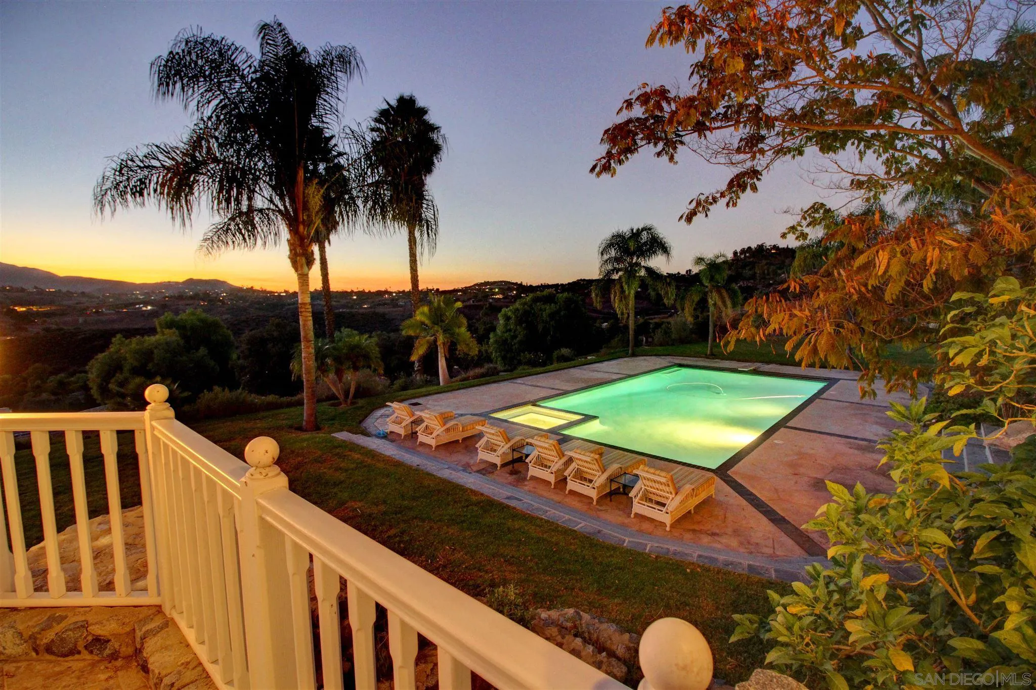 15245 Presilla Drive Jamul, CA 91935 - Photo 45 of 57 a view of a backyard with swimming pool
