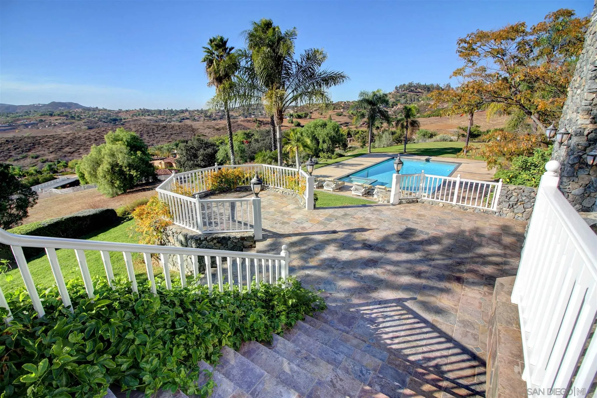 15245 Presilla Drive Jamul, CA 91935 - Photo 55 of 57 an aerial view of a house with a ocean view
