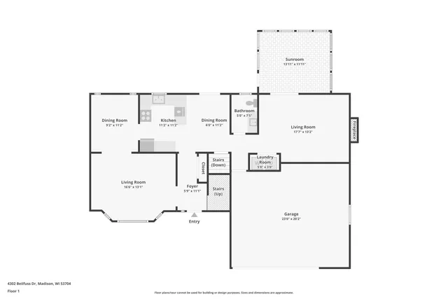 $450,000 | 4302 Beilfuss Drive, Madison, WI 53704