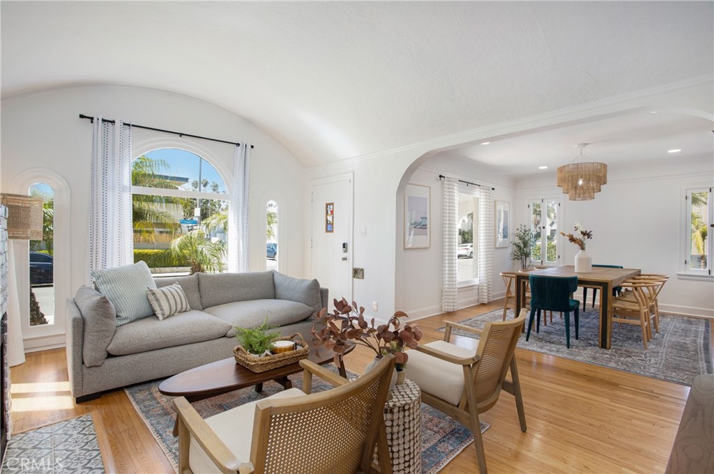 134 Prospect Avenue Long Beach, CA 90803 - Photo 7 of 21 a living room with furniture and wooden floor