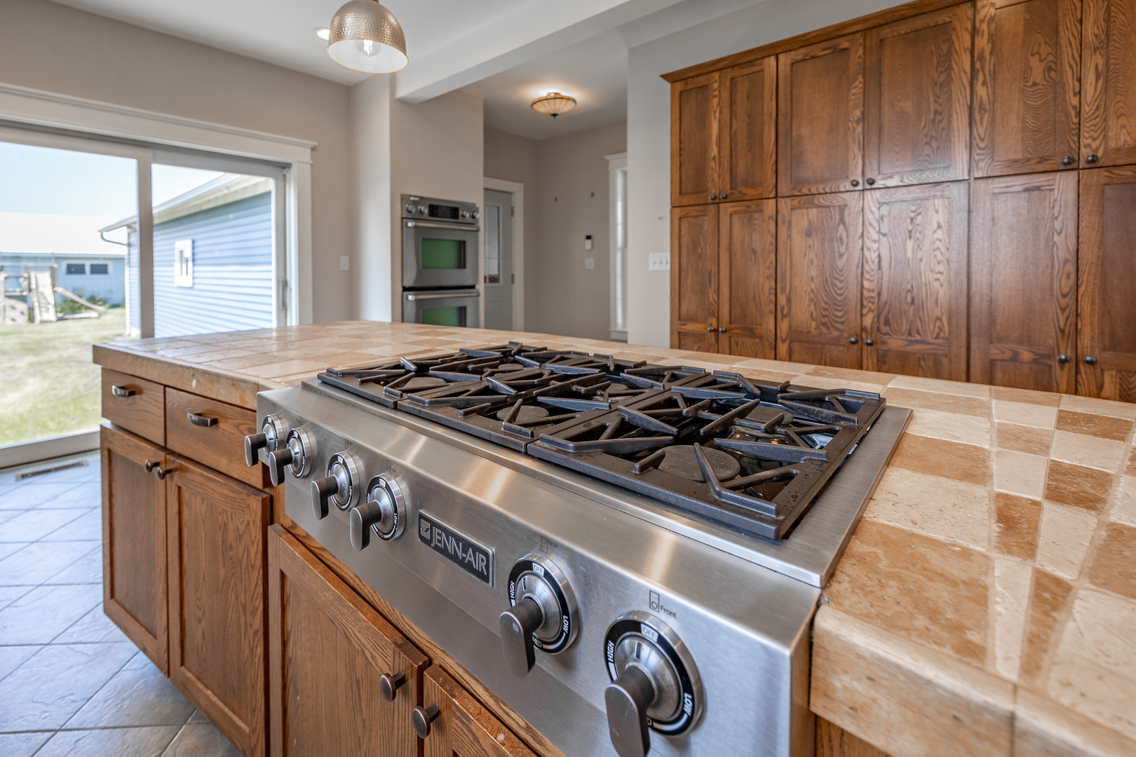 1353 Pine Hill Road Amboy, IL 61310 - Photo 12 of 91 a stove top oven sitting inside of a kitchen