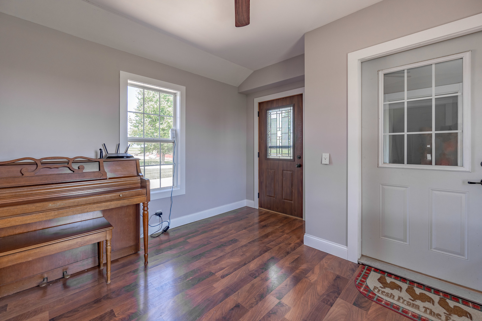 1353 Pine Hill Road Amboy, IL 61310 - Photo 17 of 91 a view of a livingroom with wooden floor