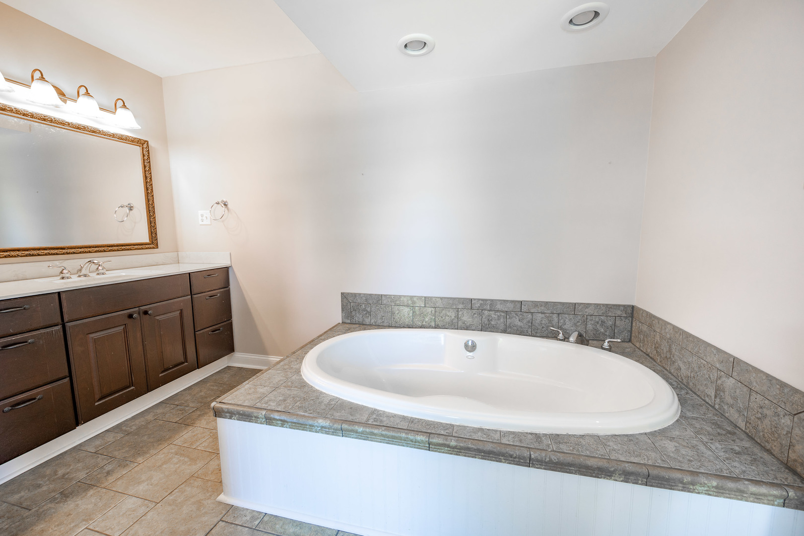 1353 Pine Hill Road Amboy, IL 61310 - Photo 31 of 91 a bathroom with a bathtub and a sink
