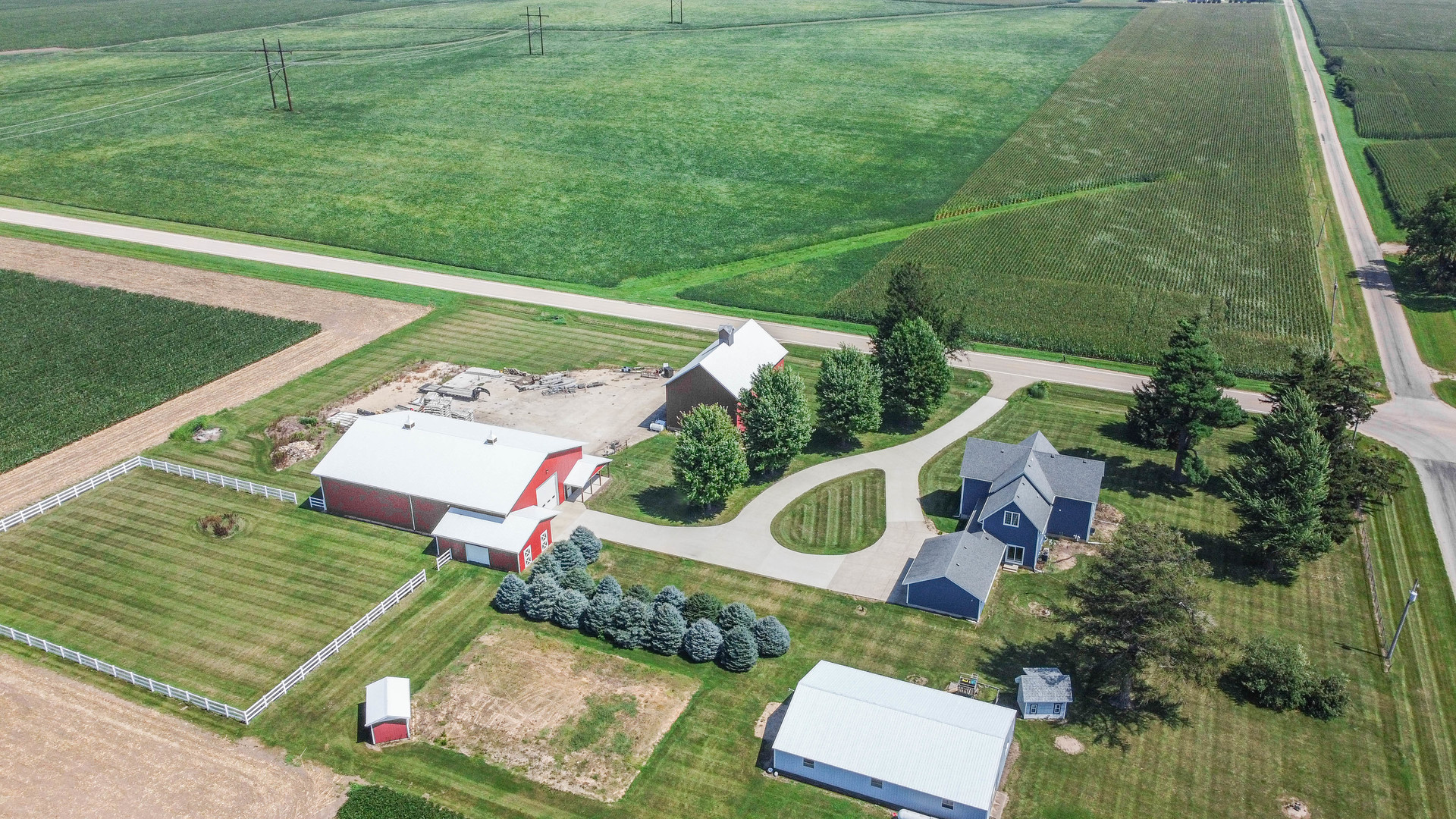 1353 Pine Hill Road Amboy, IL 61310 - Photo 82 of 91 a view of a two chairs on the roof deck