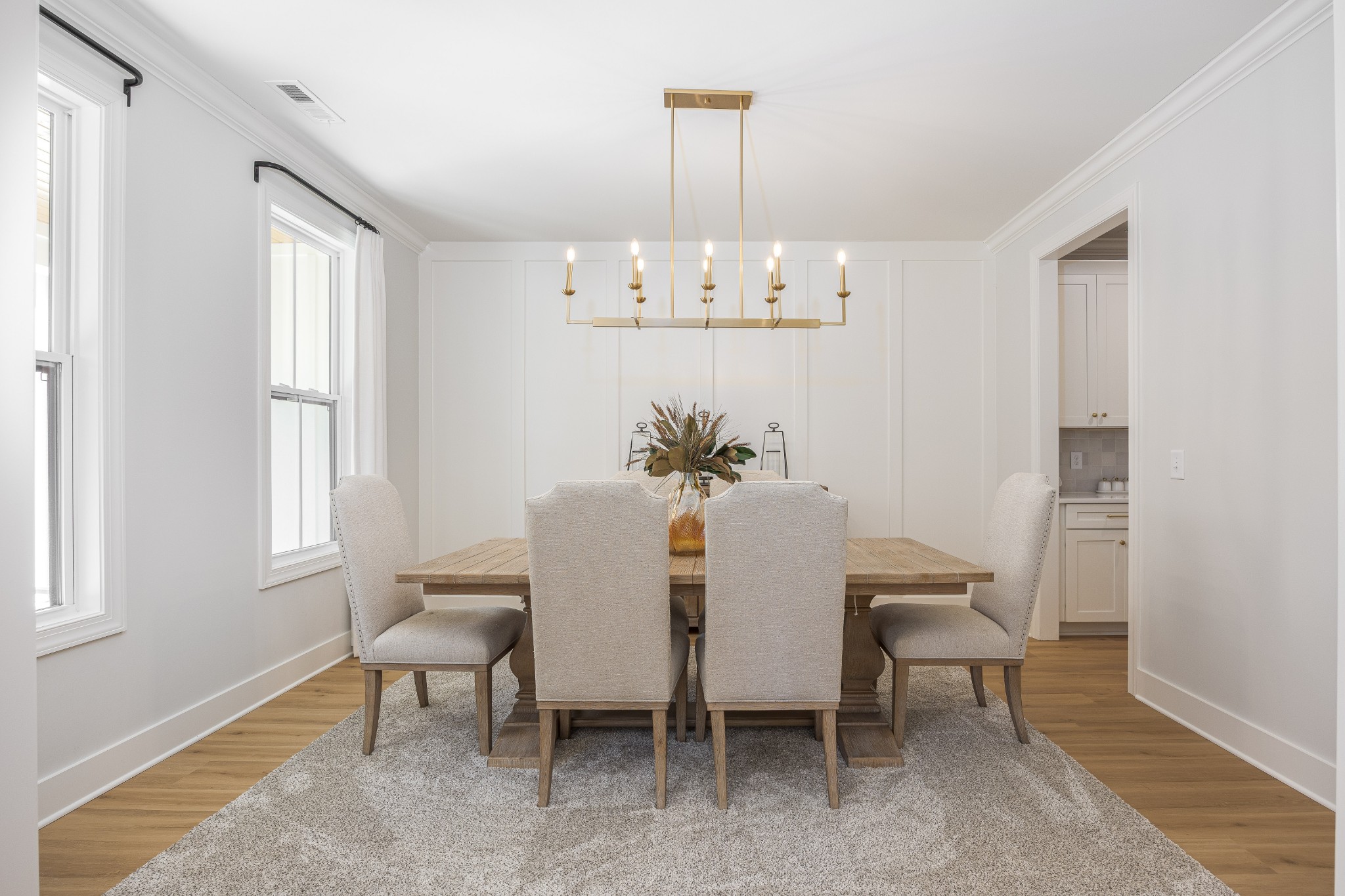 2159 Carpenter Bridge Road Columbia, TN 38401 - Photo 26 of 72 a view of a dining room with furniture a chandelier and wooden floor
