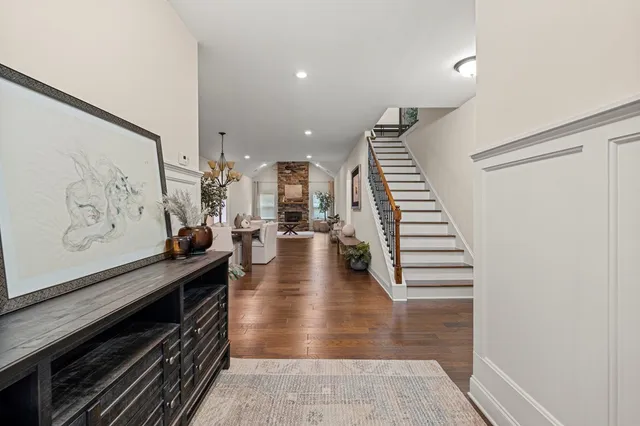 a view of an entryway