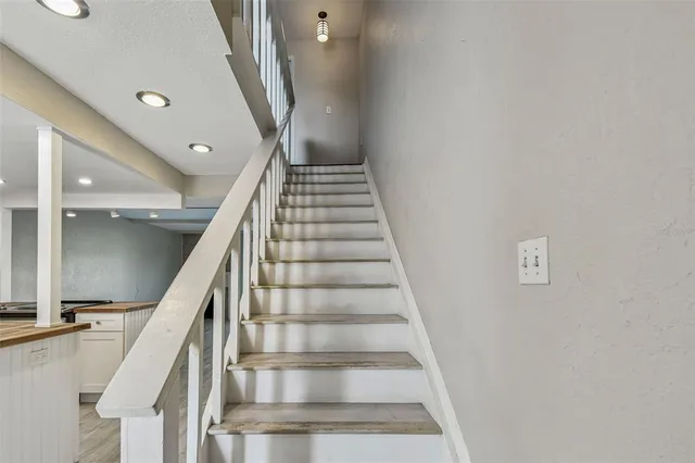 a view of outdoor space with seating area