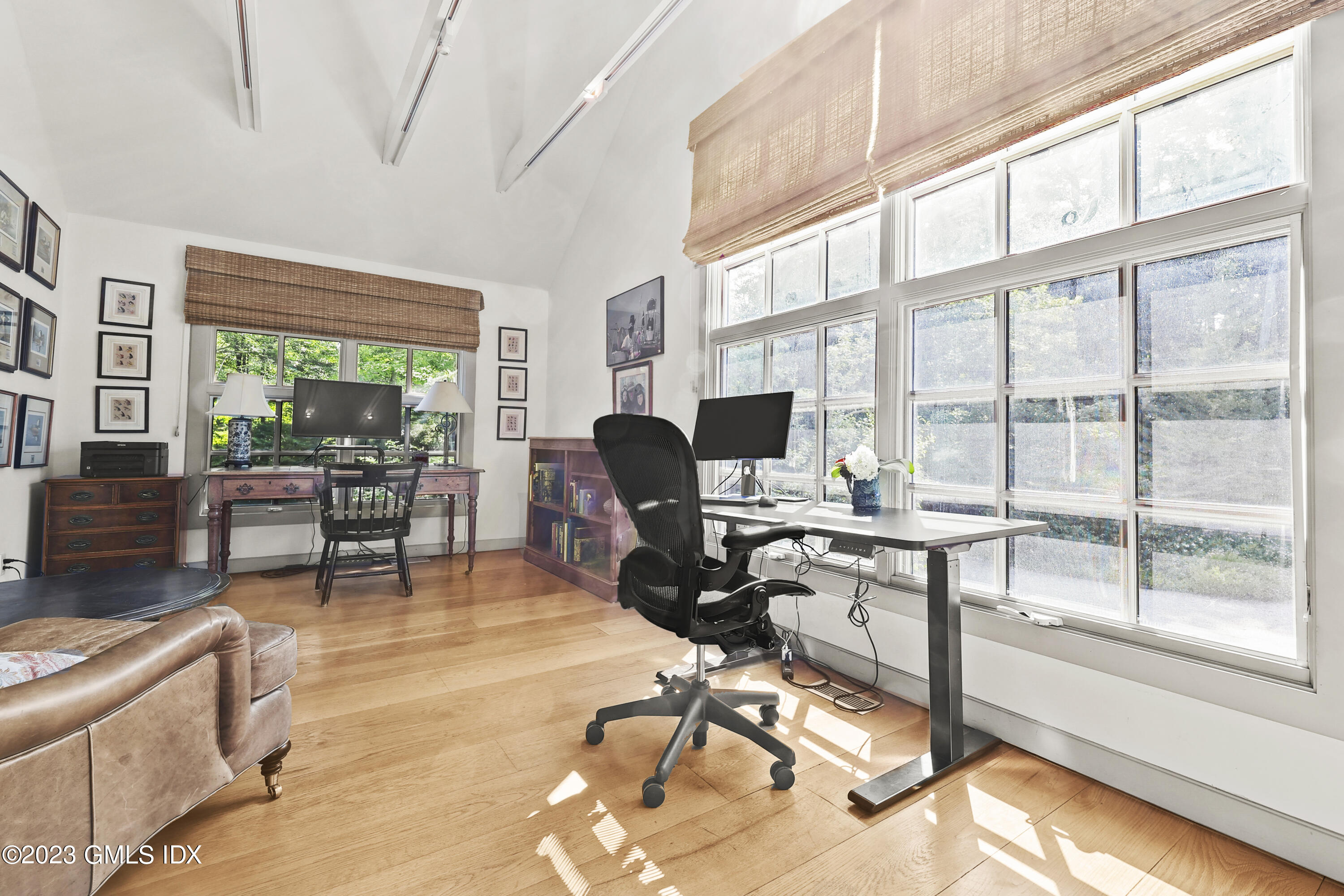 207 Farms Road Stamford, CT 06903 - Photo 38 of 47 a view of a livingroom with workspace and a window
