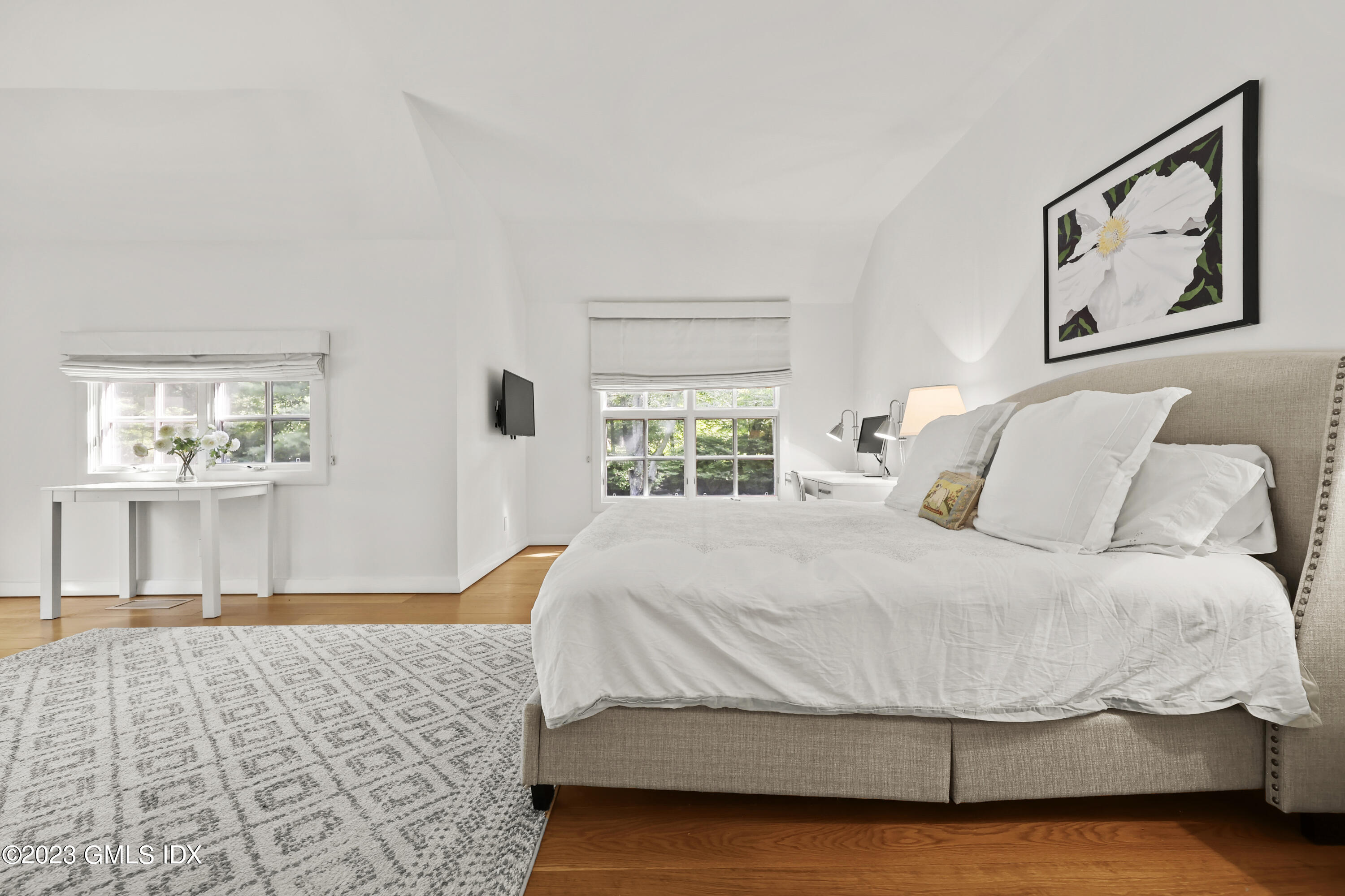 207 Farms Road Stamford, CT 06903 - Photo 39 of 47 a bedroom with a large bed and a window