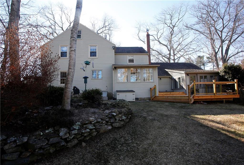 7 Ivie Road Cape Elizabeth, ME 04107 - Photo 2 of 22 Private backyard with large, new...