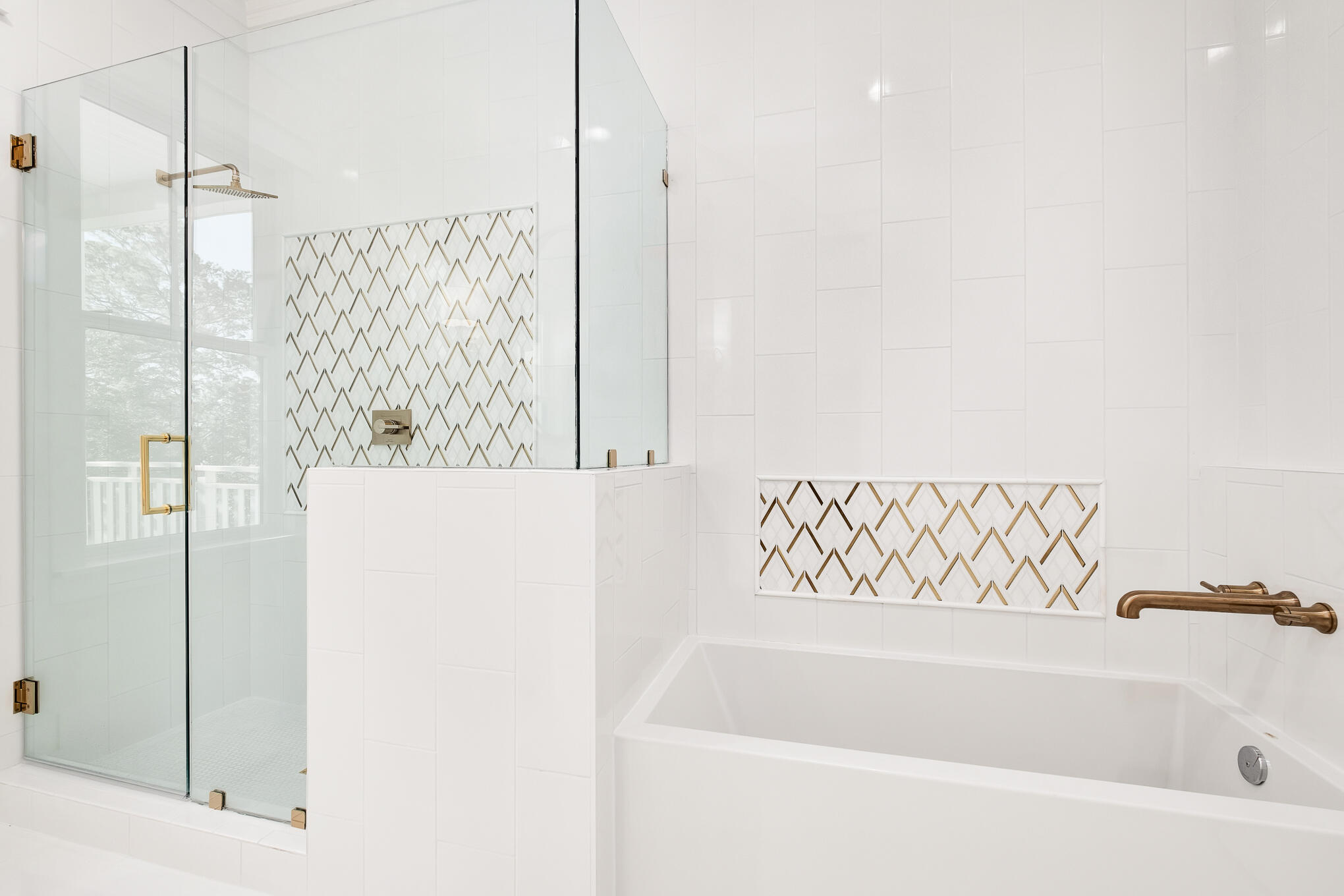 127 Blackwater Street Santa Rosa Beach, FL 32459 - Photo 59 of 97 a bathroom with a bathtub and shower