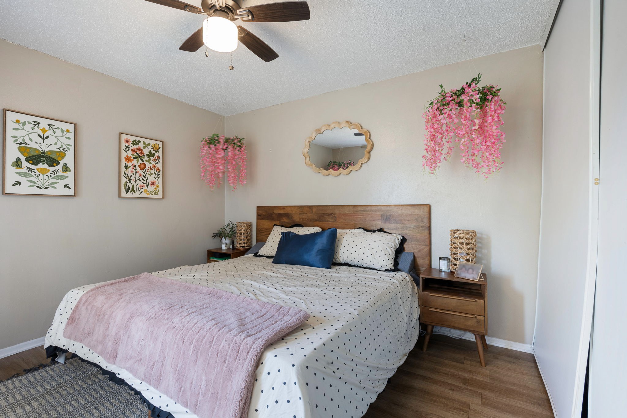 8317 Forest Ridge Drive San Antonio, TX 78239 - Photo 13 of 26 A comforting retreat, this bedroom offers durable flooring and a ceiling fan for year-round comfort.