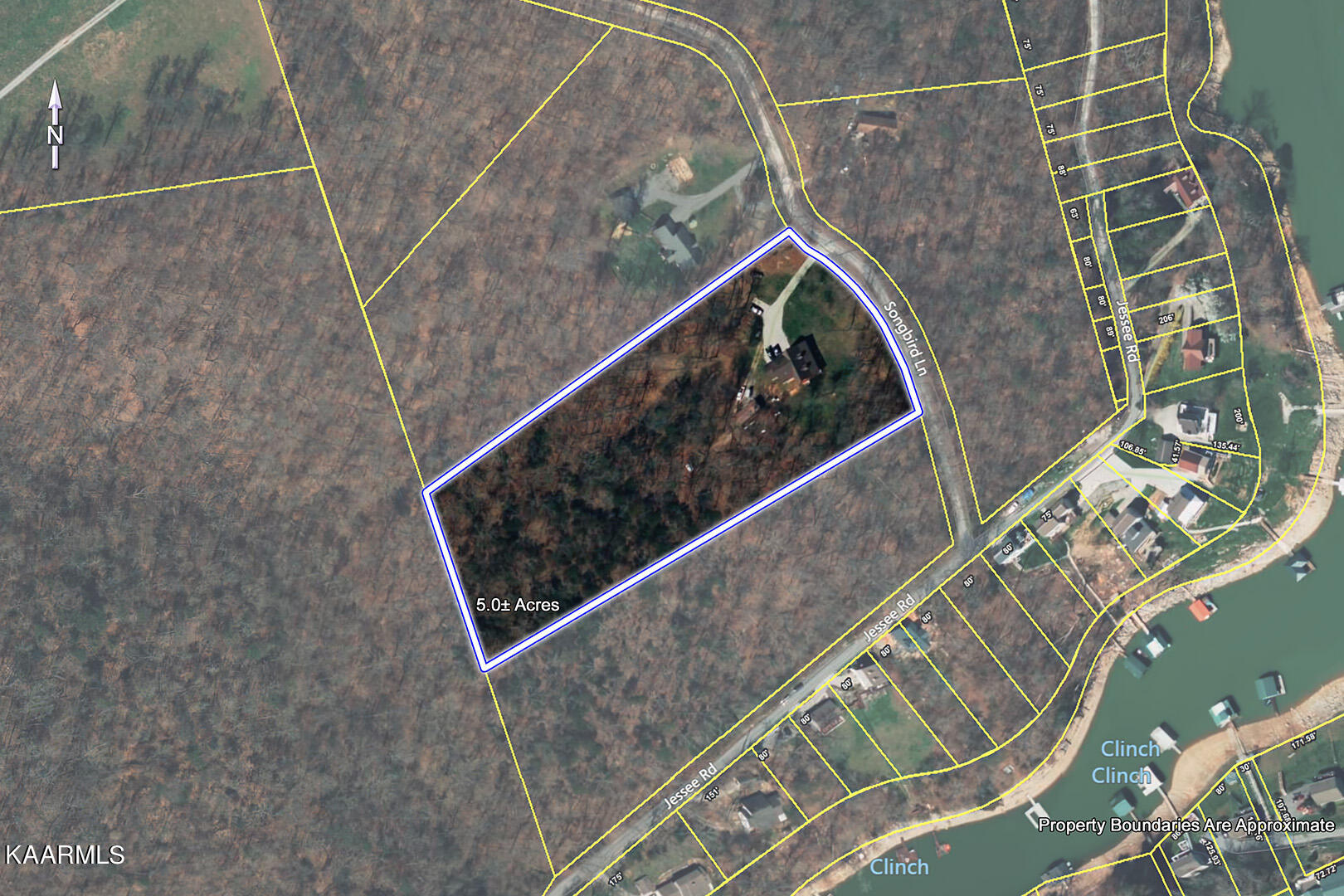 135 Songbird Lane Maynardville, TN 37807 - Photo 40 of 40 40_SongbirdLane_135_SatellitePlat