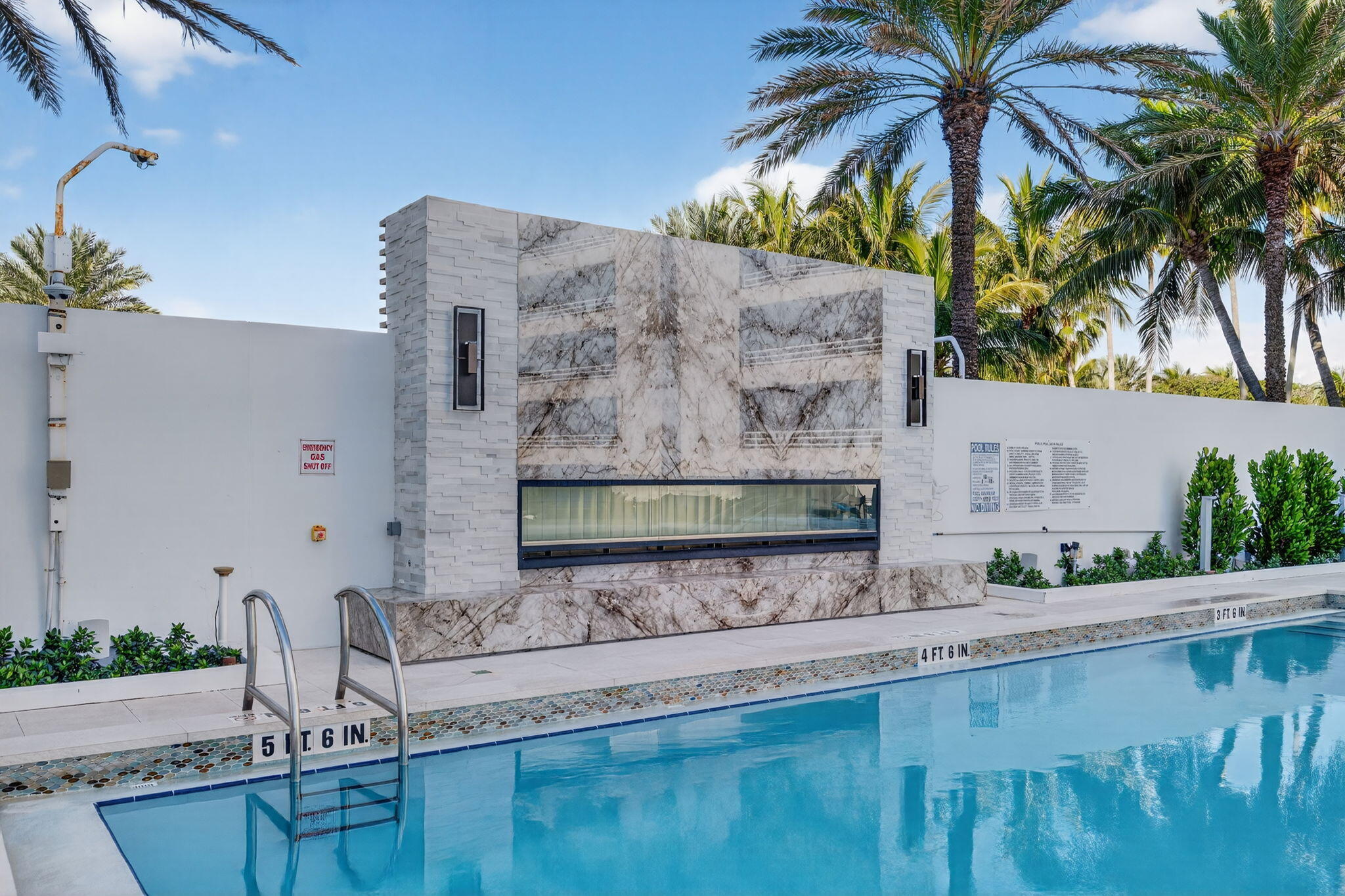 1500 South Ocean Boulevard, Unit 704 Boca Raton, FL 33432 - Photo 56 of 78 Pool & Fire Feature