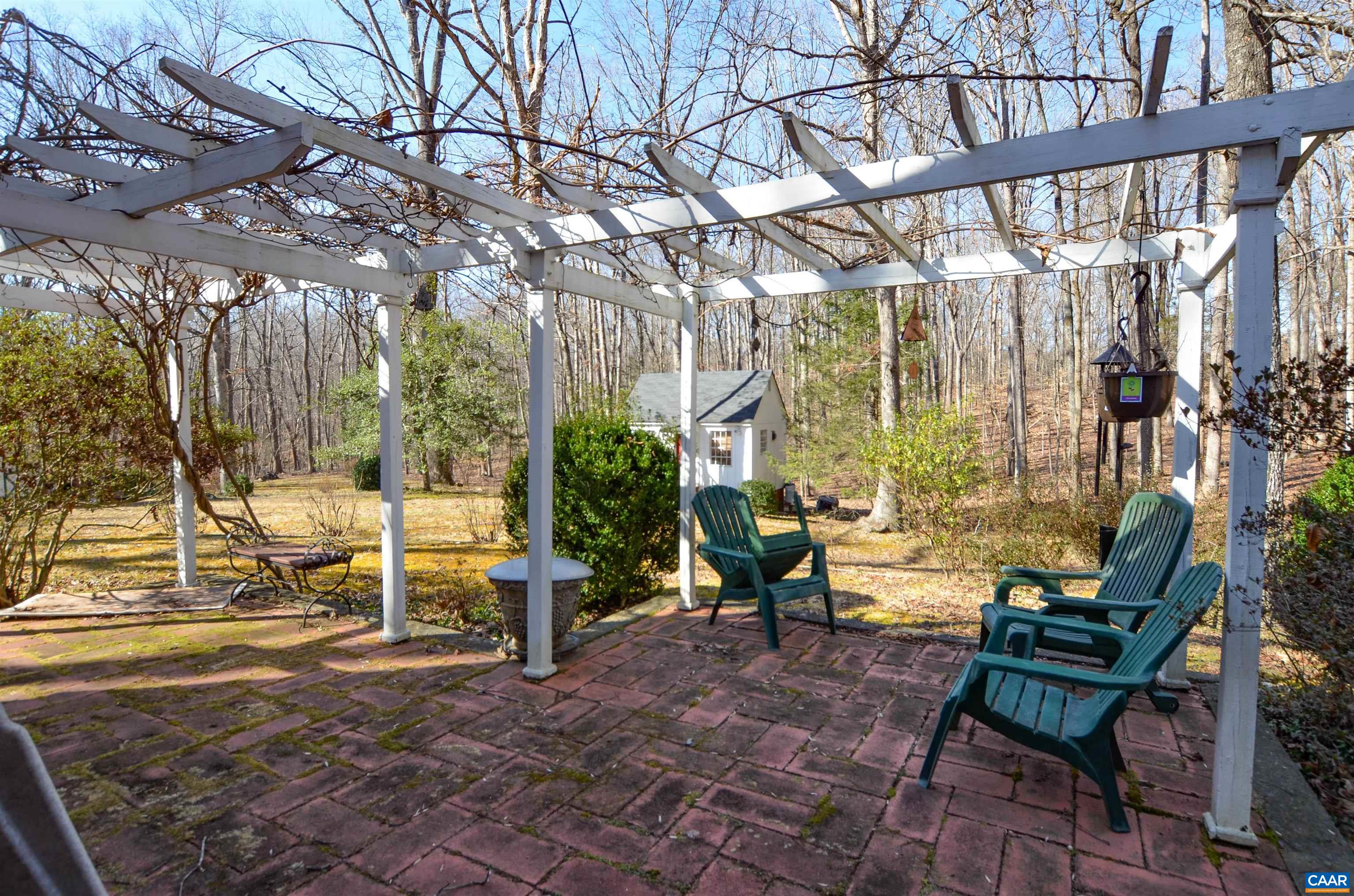 332 Point Of Fork Road Fork Union, VA 23055 - Photo 54 of 75 a view of yard with patio