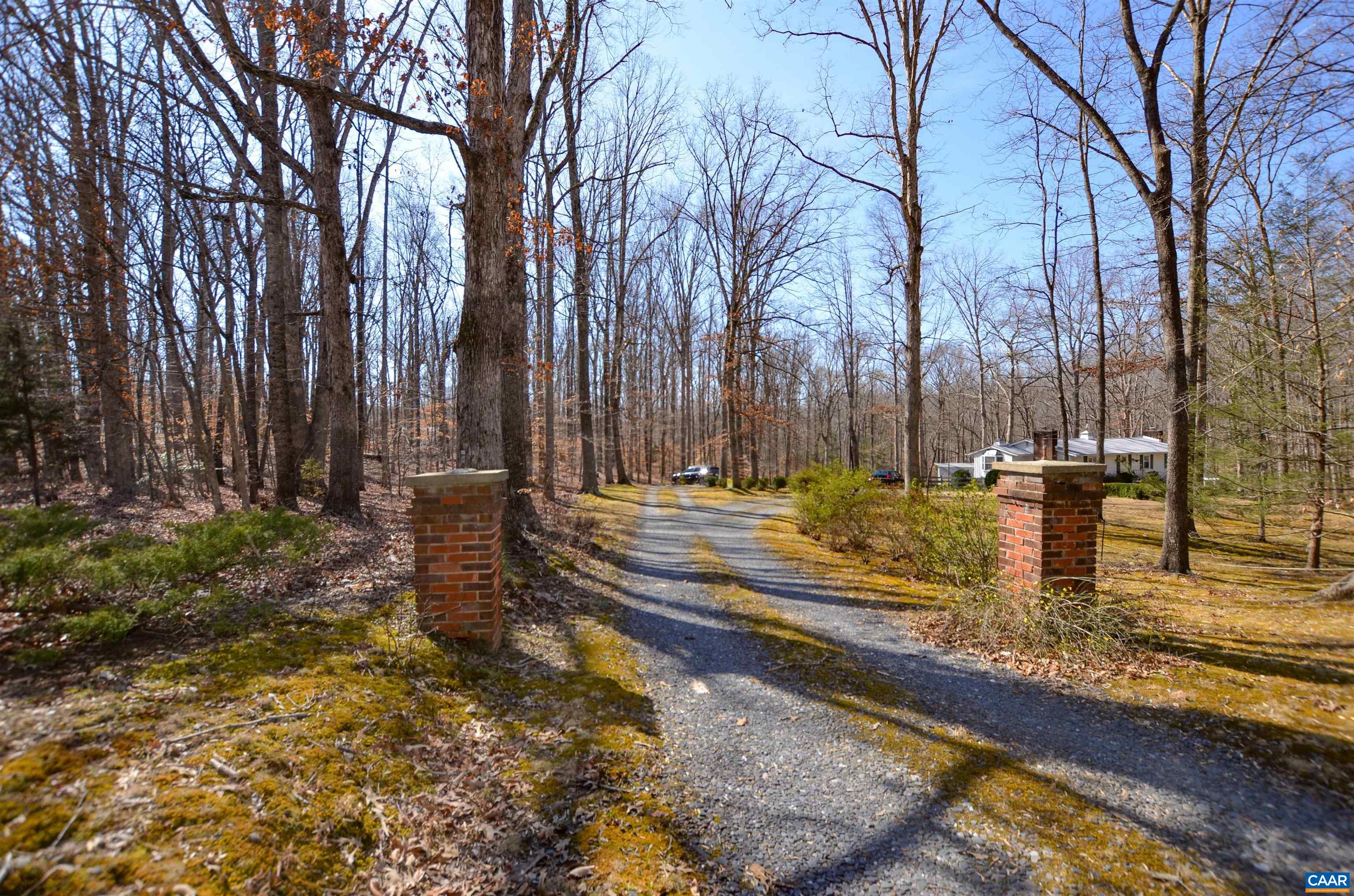 332 Point Of Fork Road Fork Union, VA 23055 - Photo 74 of 75 a view of a yard with trees
