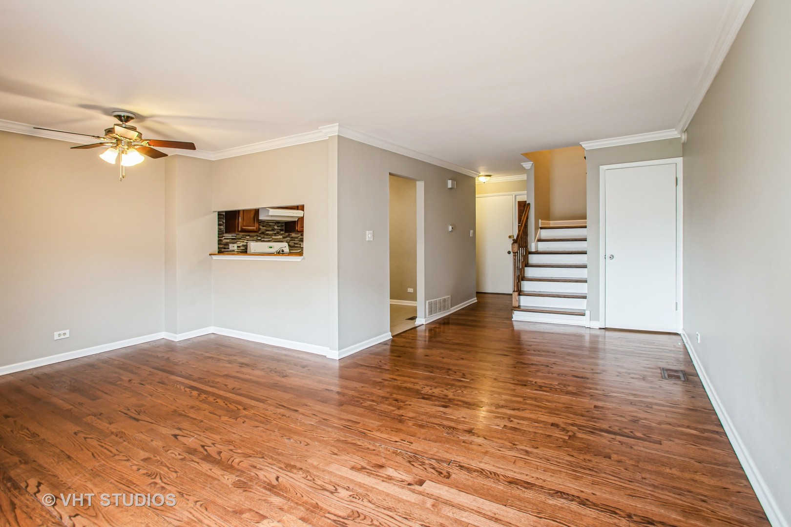 1660 Darwin Court Wheaton, IL 60189 - Photo 6 of 17 a view of empty room with wooden floor