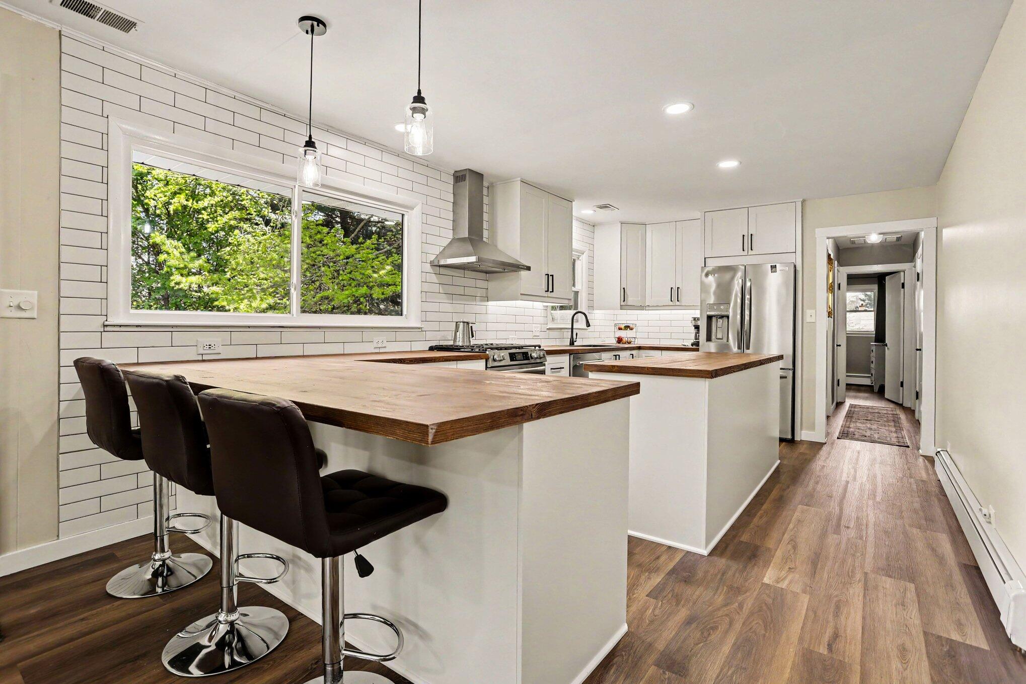 open to livingroom space